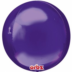 Purple Orbz Balloons - (15" x 16") (1ct)