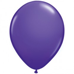 Fashion Purple Violet Balloons - 11" Latex (100ct)