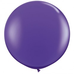 Purple Violet Balloons - 36" Latex (2ct)