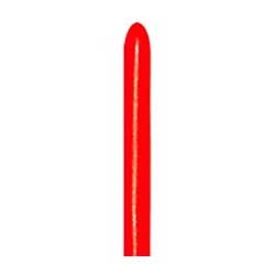 Fashion Solid 015 Red Modelling Balloons - 260S Latex (100ct)