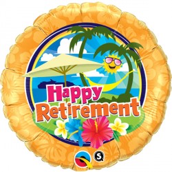 Retirement Sunshine Balloon - 18" Foil