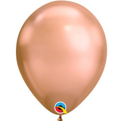 Rose Gold Chrome Balloons - 7" Latex (100ct)