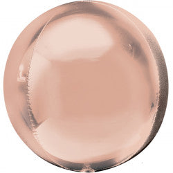 Rose Gold Jumbo Orbz Balloon - Foil (3ct)