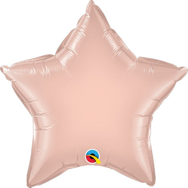 Rose Gold Star Balloon - 20" Foil