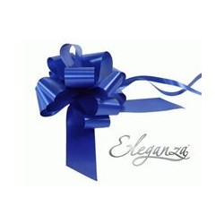 Royal Blue Poly Pullbows - 30mm (30ct)