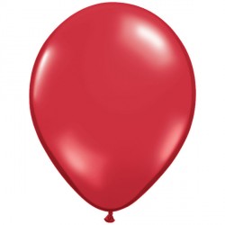Ruby Red Jewel Balloons - 5" Latex (100ct)
