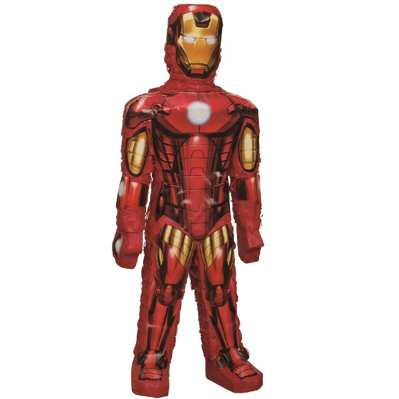 Ironman 3D Pull Pinata - 1pc 22cm X 62cm