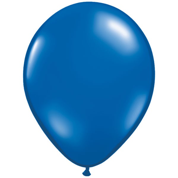Sapphire Blue Jewel Balloons - 5" Latex (100ct)