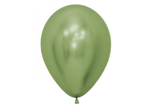 Reflex 931 Lime Green Balloons - 12" Latex (50ct)