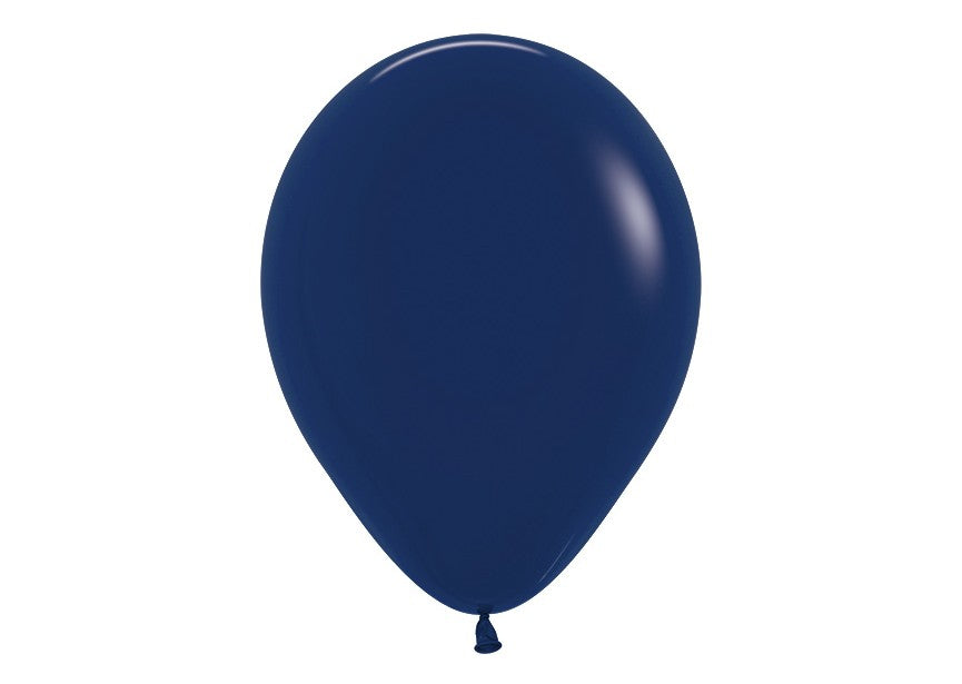 Fashion Solid 044 Navy Blue Balloons - 12" Latex (50ct)