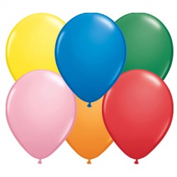 Assorted Standard Balloons - 11" Latex (100ct)