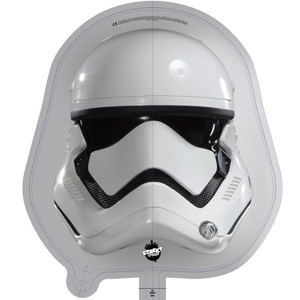 Star Wars Stormtrooper Helmet Supershape Balloon - Foil