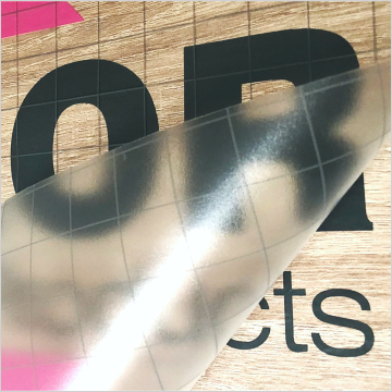 Clear Transfer Tape With Grid Print - (305mm X 50m)