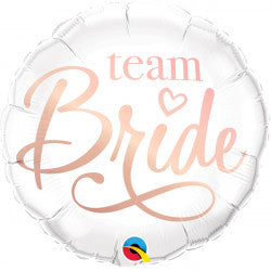 Team Bride Balloon - 18" Foil