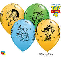 Pale Blue, Goldenrod & Spring Green Toy Story 4 - 11" Latex (25ct)