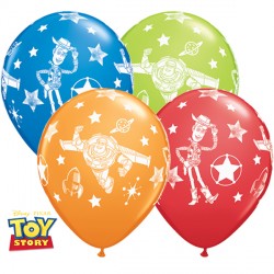 Assorted Toy Story Star Balloons - 11" Latex (25ct)