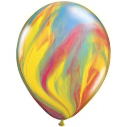 Traditional Superagate Balloons - 11″ Latex (25ct)