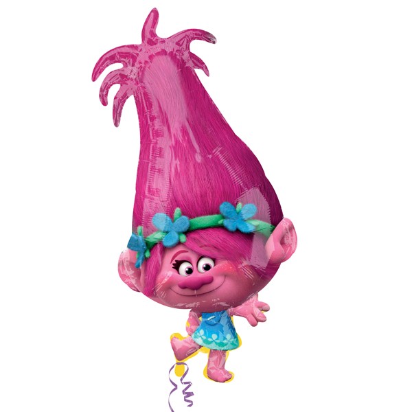 Trolls Poppy Supershape Balloon - 30" Foil