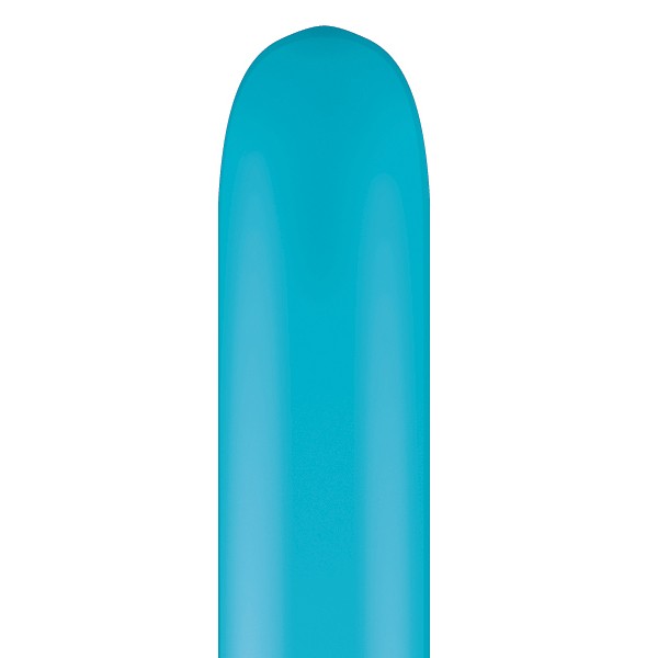 Fashion Tropical Teal Modelling Balloons - 260Q Latex (100ct)