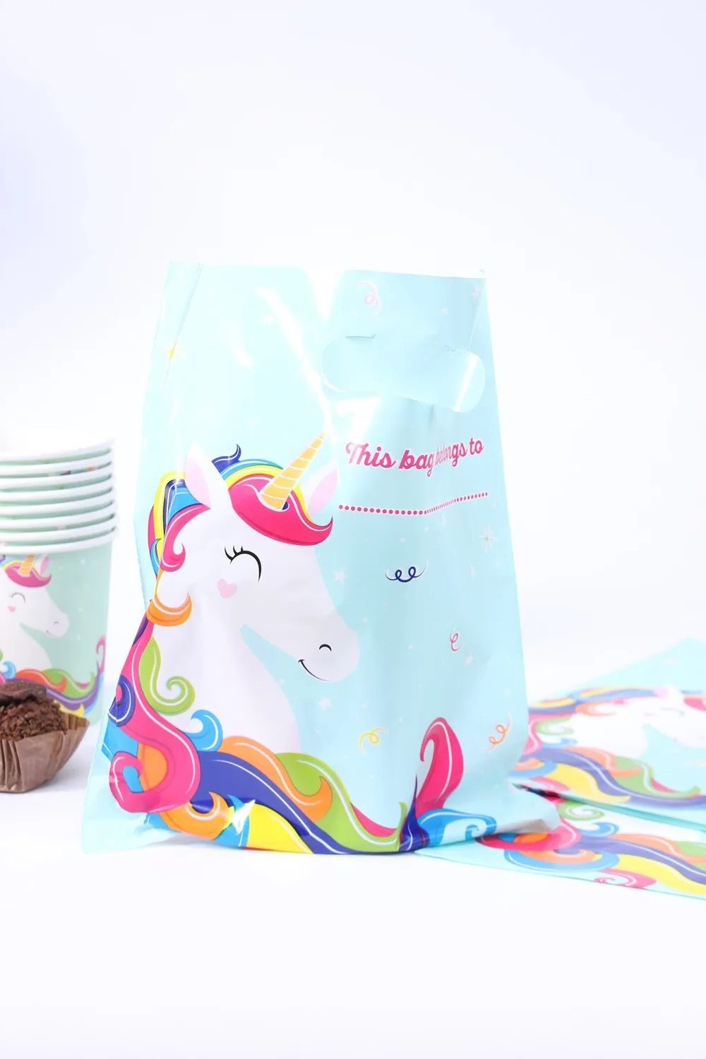 Unicorn Loot Bags - (8ct)