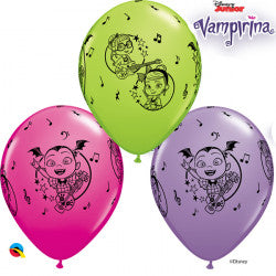 Vampirina Lime, Robin's Egg & Wild Berry Balloons - 11" Latex (25ct)