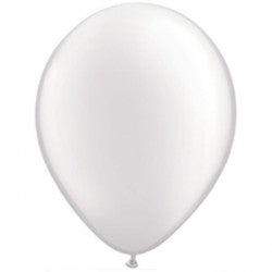 Pearl White Balloons - 16" Latex (50ct)