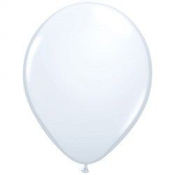 White Standard Balloons - 16" Latex (50ct)