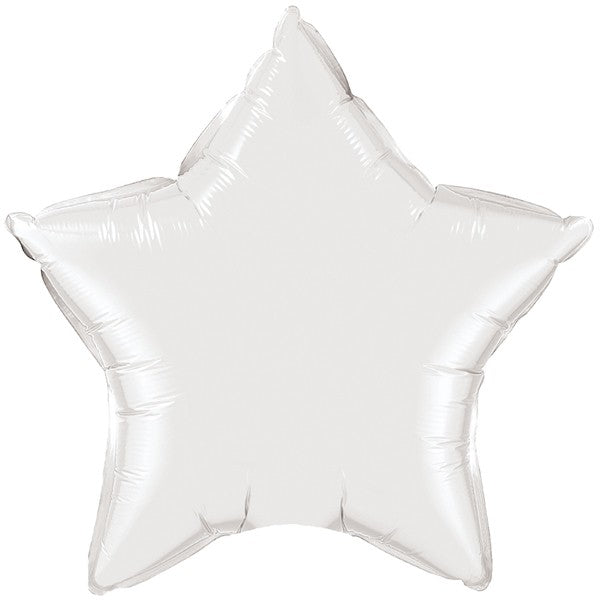 White Star Balloon - 20" Foil