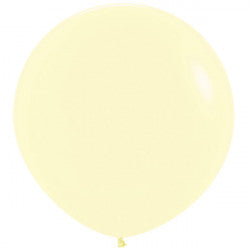Pastel 620 Matte Yellow Balloons - 36" Latex (2ct)