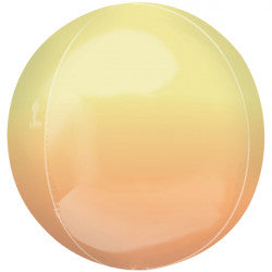 Yellow & Orange Ombre Orbz Balloon - 15" (1ct)