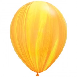 Yellow Orange Rainbow Balloons - 11″ Latex (25ct)