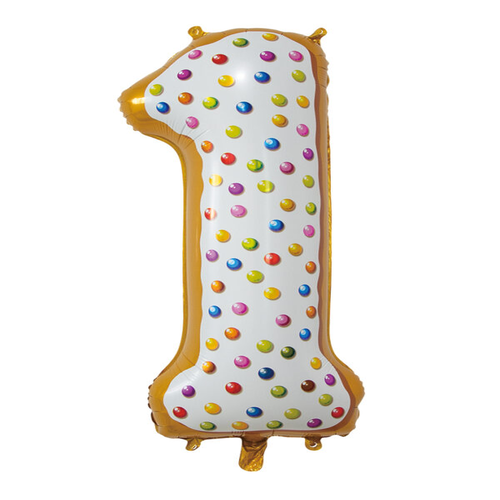 Young Editions Number 1 Balloon - 30" Foil