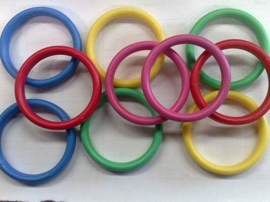 Mixed Colours Balloon Bangle Weights - (100ct) 19g