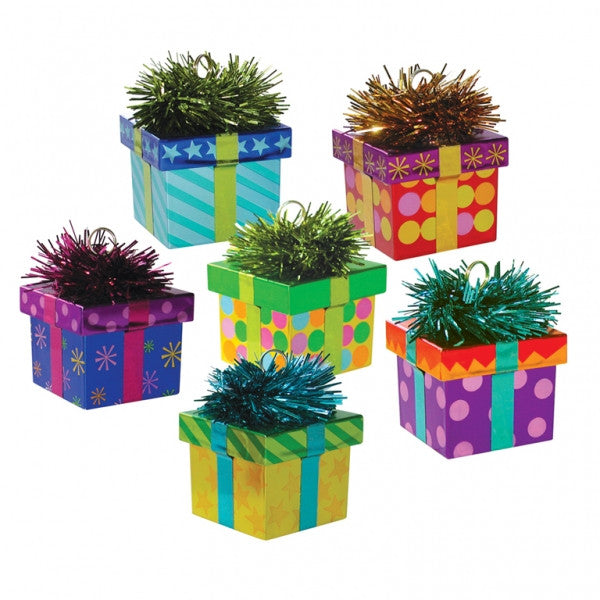 Assorted Seasonal Balloon/Gift Box - (12ct)