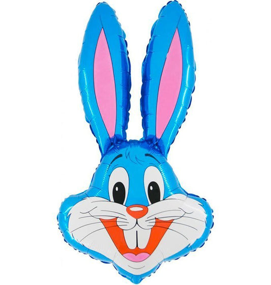 Blue Rabbit Supershape Balloon - 36" Foil UnPackaged