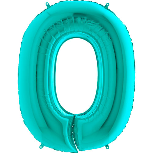 Tiffany Number 0 Balloon - 40" Foil