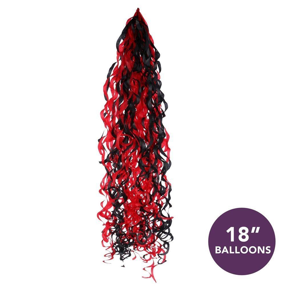 Red/Black Balloon Tassel