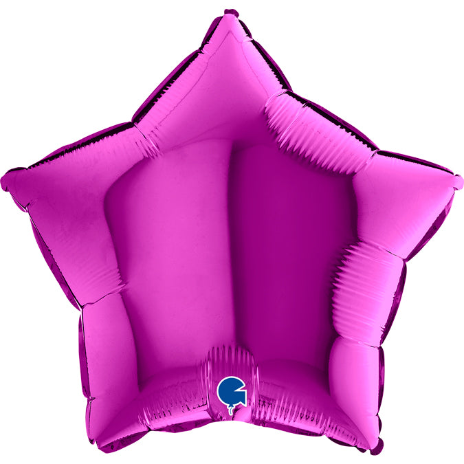 Purple Star Balloon - 18" Foil