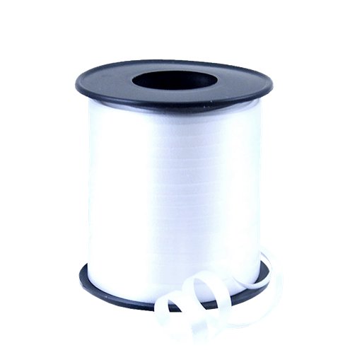 Snow White Curling Ribbon - (5mm x 500m)
