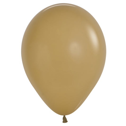 Fashion Solid 073 LATTE Balloons - 12" Latex (50ct)