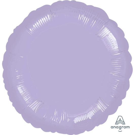 Pastel Lilac Round Balloon - 18" Foil