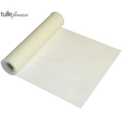 Ivory Tulle - (12" x 23m)