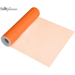 Orange Tulle - (12" x 23m)
