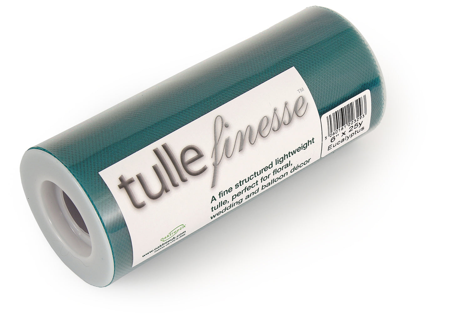 Tulle Finesse 6inch x 25y Eucalyptus No.93 - (15cm x 23m)
