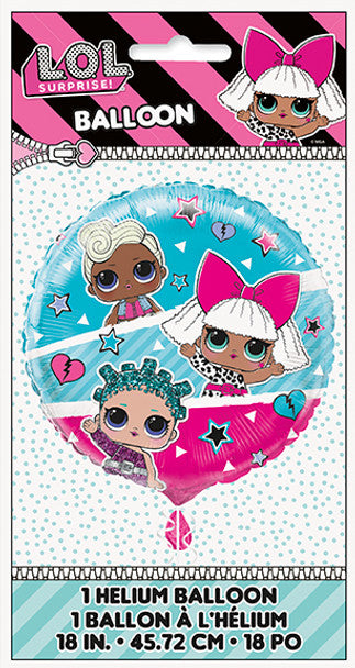 LOL Suprise Balloon - 18" Foil Packaged