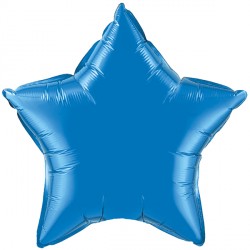 Sapphire Blue Star Mini Shape Balloon – 9″ Foil