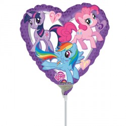 My Little Pony Heart Mini Shape Air-Filled Balloon – Foil