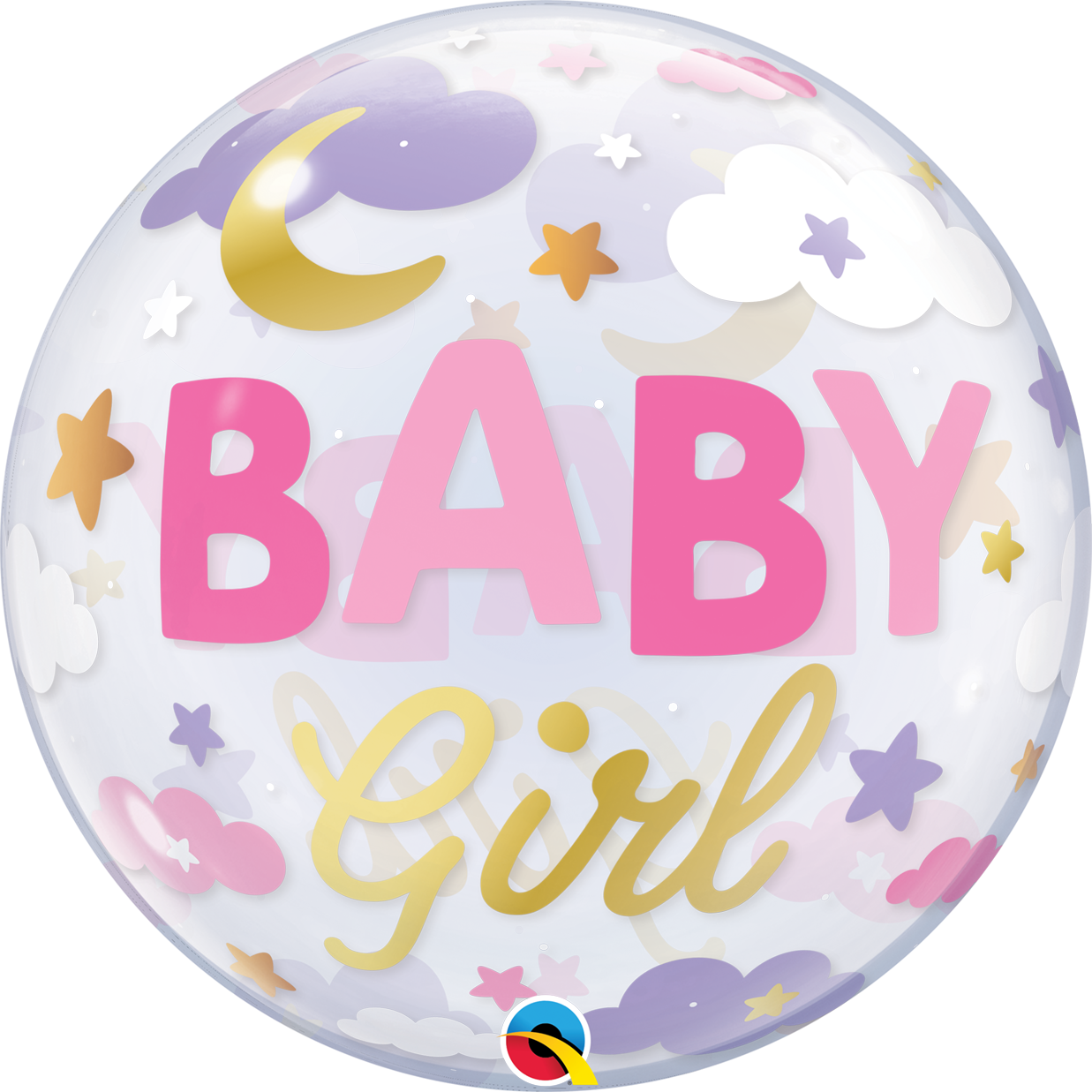 Baby Girl Sweet Dreams - 22" Bubble