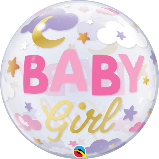 Baby Girl Sweet Dreams - 22" Bubble