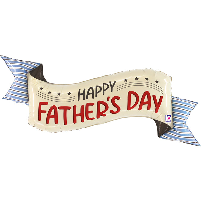 Father's Day Banner Balloon - 51" Foil